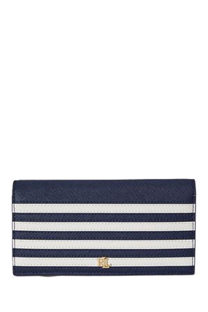 Slim Wallet-Wallet-Medium-Piecd Crsshtch Lthr LAUREN RALPH LAUREN | Portafoglio | 432935353008