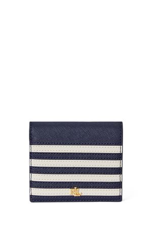 Cmpct Wallet-Wallet-Small-Piecd Crsshtch Lthr LAUREN RALPH LAUREN | Portafoglio | 432962113004
