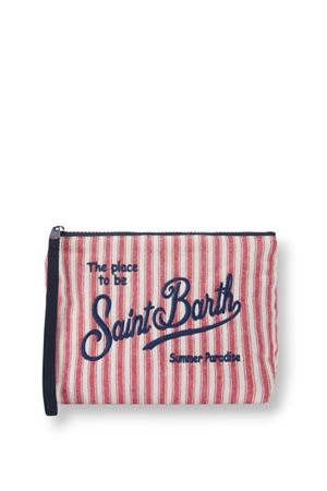 Pochette Aline In Cotone Micro Triple Stripes 2151 MC2 SAINT BARTH | Pochette | ALI004600564L