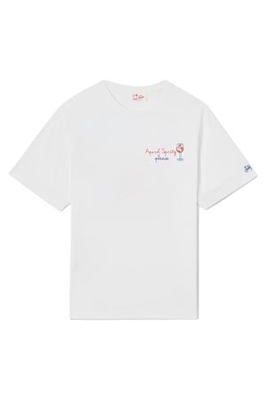 T-Shirt Portofino Man In Cotone Con Stampa Frontale MC2 SAINT BARTH | T-shirt | POT000101997L