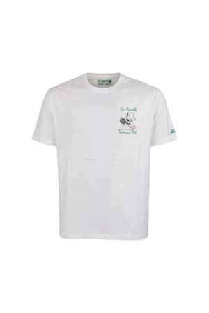 T-Shirt Portofino Man In Cotone Con Stampa Frontale MC2 SAINT BARTH | T-shirt | POT000102732L