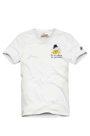 T-Shirt Portofino Man In Cotone Con Stampa Frontale MC2 SAINT BARTH | T-shirt | POT000104206L