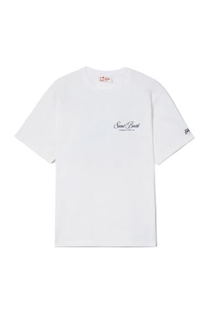 T-Shirt In Cotone Portland Man Con Stampa Frontale MC2 SAINT BARTH | T-shirt | PRL000200931L