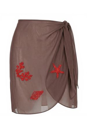 Serie Donna Pareo Corto Georgette MC2 SAINT BARTH | Pareo | SRE00109609L