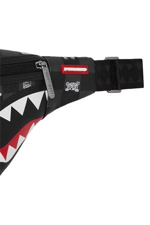 Gray Peeking Character Check Savvy Crossbody SPRAYGROUND |  | 910B8912NSZ