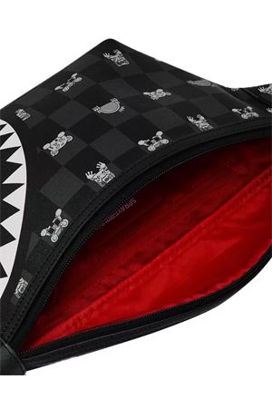 Gray Peeking Character Check Savvy Crossbody SPRAYGROUND |  | 910B8912NSZ