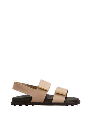 Footbed+Gomma 68K Fasce Term.Met TOD'S | Sandalo | XXW68K0JE60UFQM027