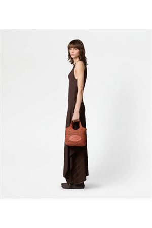 Ebl Due Manici Mini TOD'S | Shopping Bag | XBWEBLF0100RGM0XML