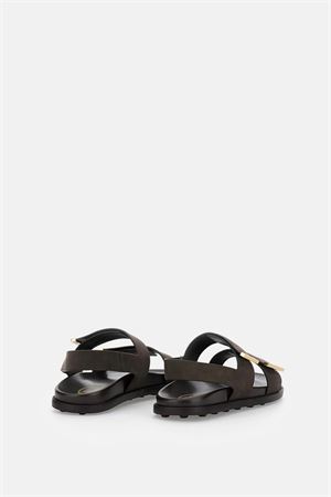 Footbed+Rubber 68K Term.Met Bands TOD'S | Sandal | XXW68K0JE60UFQS808