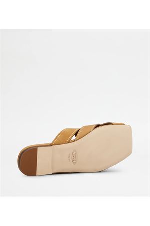 Sand.Cuoio Flat 99L Fasce Incr. T TOD'S | Sandalo | XXW99L0JY50V1SZZZR