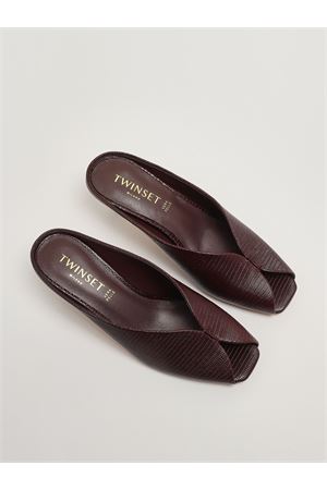 Leather Mules TWINSET |  | 261TGT01813531