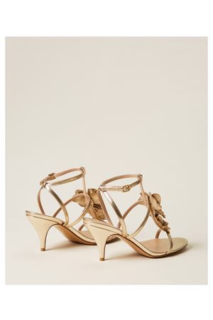 Sandal With Flower TWINSET | Sandal | 261TGT08210366