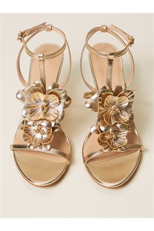 Sandal With Flower TWINSET | Sandal | 261TGT08210366