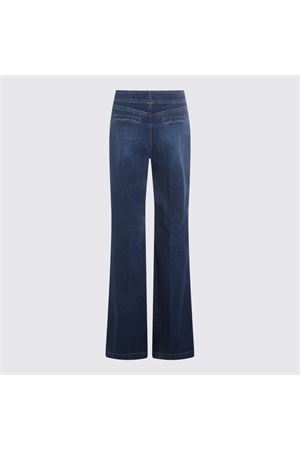 Wide Leg In Denim C/Bottoni TWINSET | Pantaloni | 261TP272001313