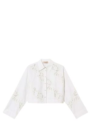 Camicia M/L Boxy Ricamata TWINSET | Camicia | 261TT203100001