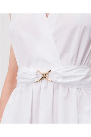 Midi Sleeveless Dress With Detachable Belt TWINSET | Dress | 261TT216100001