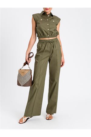 Pantalone Con Coulisse E Tasche TWINSET | Pantaloni | 261TT223100914