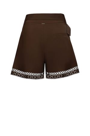 Shorts Con Macrame' E Cintura TWINSET | Shorts | 261TT225312110
