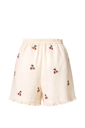 Shorts C/Ricamo Ciliegie TWINSET | Shorts | 261TT242113577