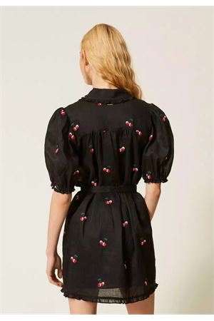Abito Corto Ricamato Con Cintura E Sottoveste TWINSET | Abito | 261TT242213578