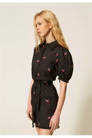 Abito Corto Ricamato Con Cintura E Sottoveste TWINSET | Abito | 261TT242213578