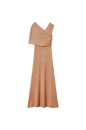 Abito Lungo In Maglia Lurex Incrocio TWINSET | Abito | 261TT301013573