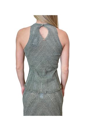 Chevron Punched Knit Top TWINSET | Top | 261TT321013565