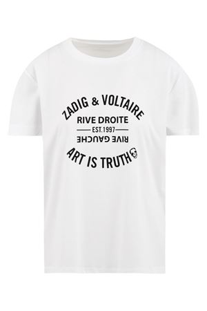 Walk Ico Blason Eco ZADIG&VOLTAIRE | T-shirt | JWTS02769WHITE