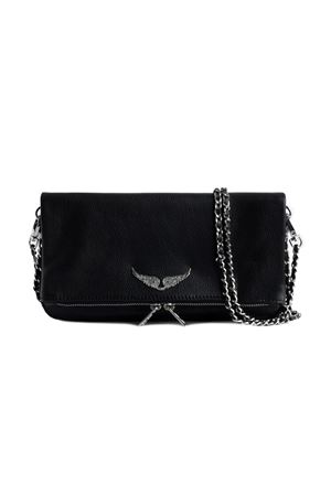 Rock Grained Leather ZADIG&VOLTAIRE | Tracolla | LWBA00001NOIR