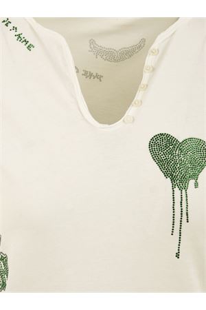 Tunisien Mc Cl Multi Heart Str ZADIG&VOLTAIRE | T-shirt | JWTN02652JUDO