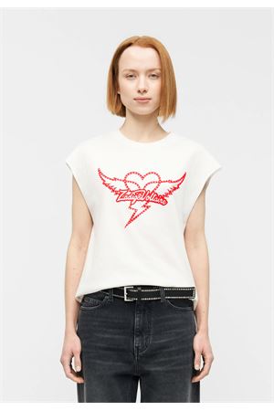 Cloe Hc Heart Wings Strass ZADIG&VOLTAIRE | T-shirt | JWTT01280JUDO