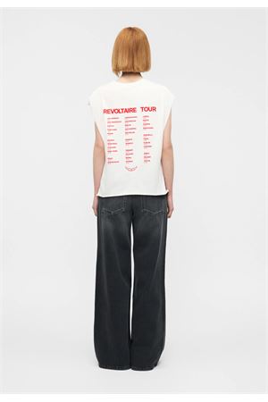 Cloe Hc Heart Wings Strass ZADIG&VOLTAIRE | T-shirt | JWTT01280JUDO
