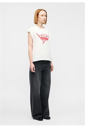 Cloe Hc Heart Wings Strass ZADIG&VOLTAIRE | T-shirt | JWTT01280JUDO