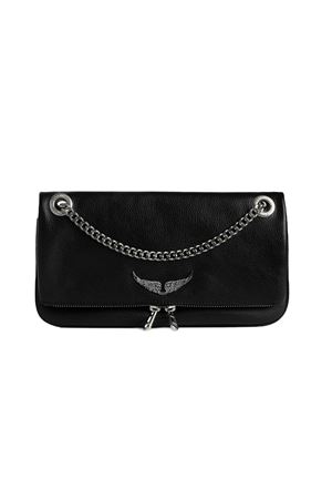 Rock Ii Grained Leather ZADIG&VOLTAIRE | Tracolla | LWBA04124BLACK