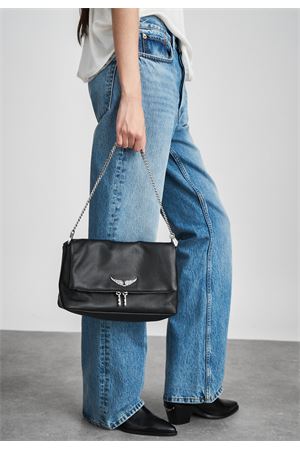 Rocky Ii Grained Leather ZADIG&VOLTAIRE | Tracolla | LWBA04125BLACK