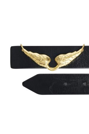 Rock Reversible 30Mm Vintage ZADIG&VOLTAIRE | Cintura | LWBT01343NOIR