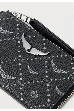 Zv Card Monogram ZADIG&VOLTAIRE | Portacarte di credito | LWSG03642BLACK